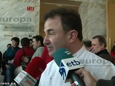 Martín Berasategui elogia ante sus discípulos