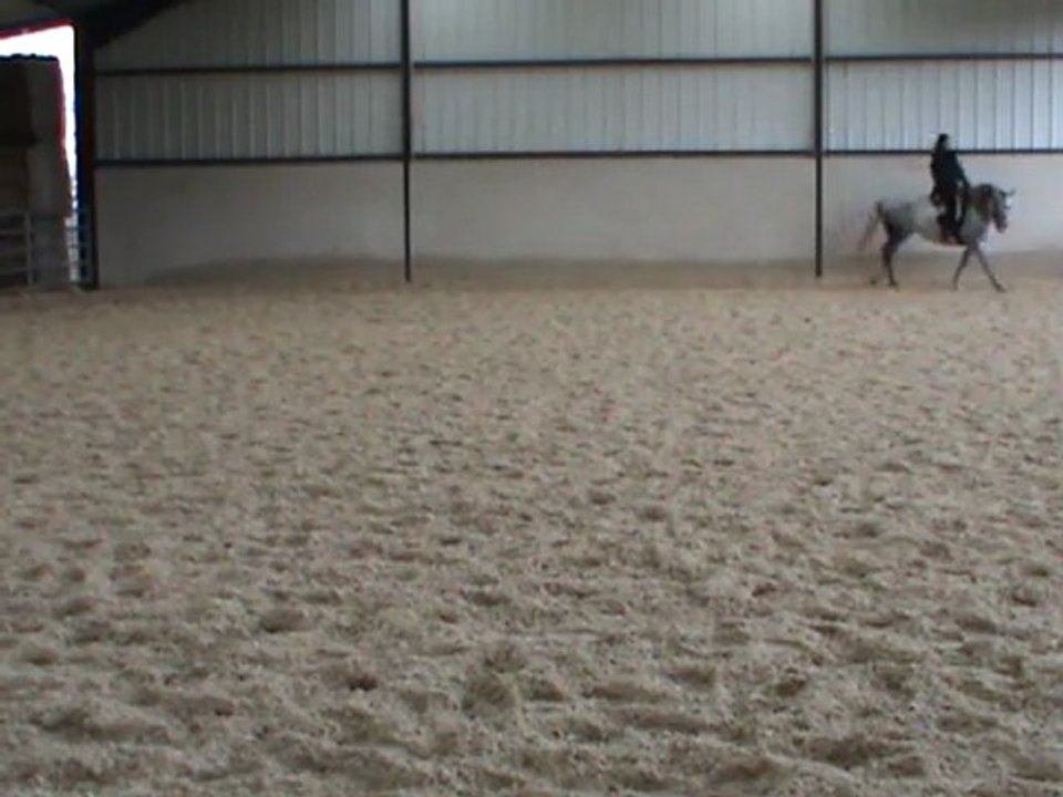 galop à d et hanches en dedans