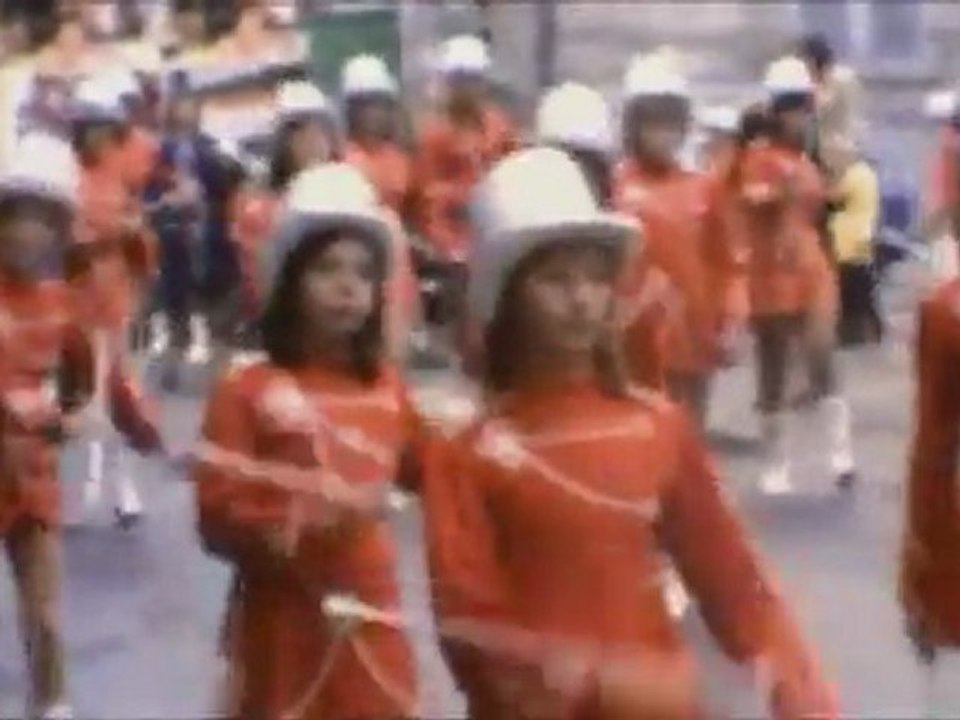 défilé des majorettes