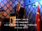 Hakan Tanta-KYOD Ugur Mumcu Anma Etkinligi_24.Ocak.2012