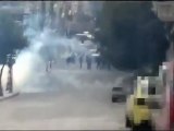 فري برس   ريف دمشق هجوم الأمن واعتقال المتظاهرين   التل  30 12 2011