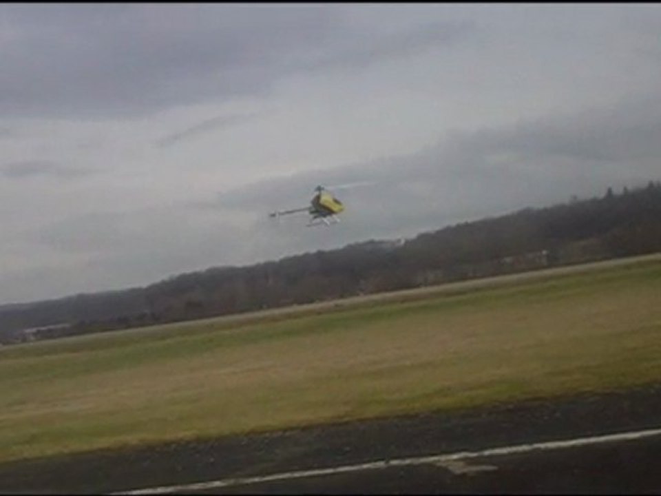 Premier Vol du Vario Benzin Trainer 24 janvier 2012