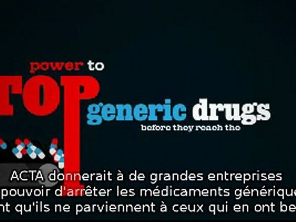 Après SOPA et PIPA, ACTA débarque pour les Européens