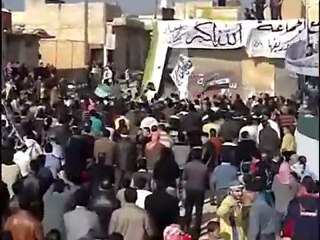 فري برس   حلب    بيانون    جمعة الزحف الى ساحات الحرية 30 12 2011