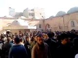 فري برس   حلب الباب   الجامع الكبير جمعة الزحف 30 12 2011 ج1