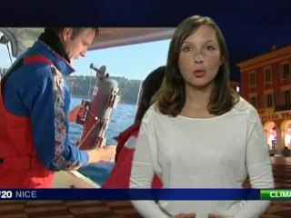 Nice : La mer méditerranée se réchauffe