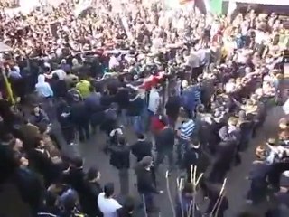 فري برس   مظاهرات قامشلو جمعة الزحف 30 12 2011