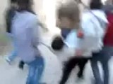 فري برس   معضمية الشام اطلاق رصاص ع المتظاهرين واصابة احدى الشباب29 12 2011