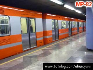 Trenes del Metro de la ciudad de México