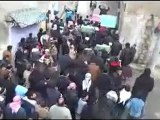 فري برس   ادلب   كفرتخاريم    مظاهرة السبت 31 12 2011