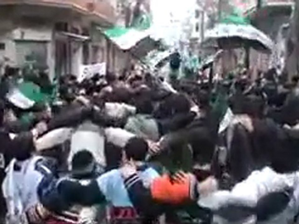 فري برس   حمص باب السباع مظاهرة رااائعة ثورة ثورة سوريا 1 1 2012