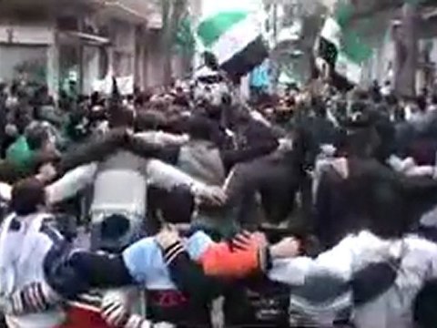فري برس حمص باب السباع مظاهرة رااائعة ثورة ثورة سوريا 1 1 2012