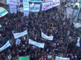 فري برس   ادلب   سراقب   اعتصام الاهالي 1 1 2012 جـ2