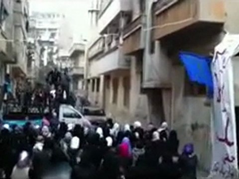 فري برس حمص حرائر باب تدمر مطلب الشعب السوري 1 1 2012