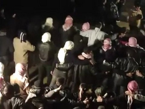 فري برس تل رفعت مسائية في إثنين الوفاء لحرائر سوريا 2 1 2012 ج1