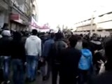 فري برس   ريف دمشق داريا تجمع آلاف المتظاهرين بانتظار المراقبين العرب 2 1 2012 ج2