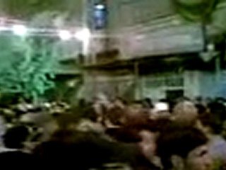 فري برس   ريف دمشق دوما مظاهرة مسائية + حضور معزين من جرمانا 2 1 2012