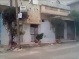 فري برس   إدلب مدينة بنش اضراب الكرامة مستمر 3 1 2012