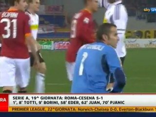 AS Roma vs. AC Cesena Highlights