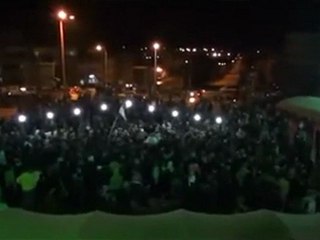 فري برس   تشييع الشهيد البطل خالد الزير   مدينة ادلب 3 1 2012