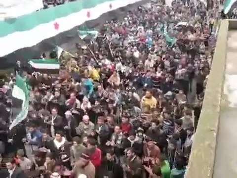 فري برس حماه حلفايا مظاهرة نهارية رائعة في إثنين الوفاء 2 1 2012