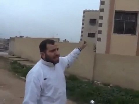 فري برس حماه الحميديه اطلاق نار بشكل مباشر على اللجنه ! عندما 2 1 2012