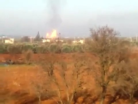 فري برس حمص الرستن تفجير خط الغاز 3 1 2012
