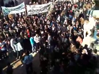 فري برس   ادلب تل دبس مظاهرة يوم الاربعاء 4 1 2012