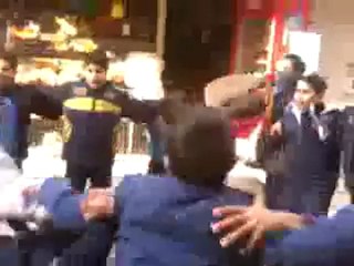 فري برس   دمشق الحجر الأسود مظاهرة طلابية 4 1 2012 ج3