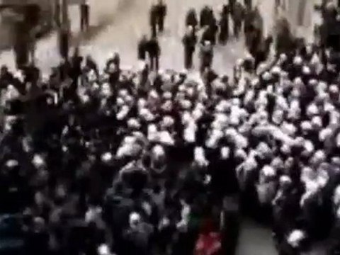 فري برس ريف دمشق معضمية الشام لمظاهرة طلابية 5 1 2012