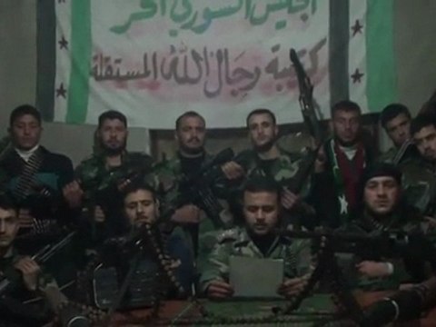 فري برس الرستن انشقاق الملازم اول قاسم الخطيب 5 1 2012