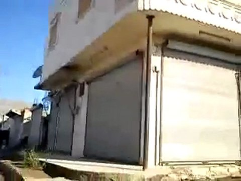 فري برس حلب اعزاز اضراب عام الخميس 5 1 2012 جـ1