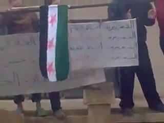 فري برس   ريف حماة كفرنبودة مظاهرة لاحرار كفرنبودة 5 1 2012