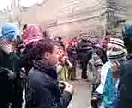 فري برس حلب حي المرجة جمعة بمشاركة اطفال الحرية 6 1 2012