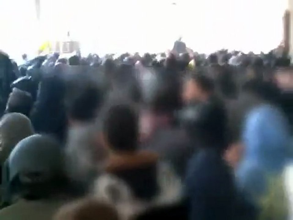 فري برس   مظاهرة من جامع الرفاعي العاصمة دمشق 6 1 2012