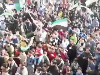 فري برس   حماه   حلفايا   مظاهرة نهارية رائعة تستحق المشاهدة 7 1 2012