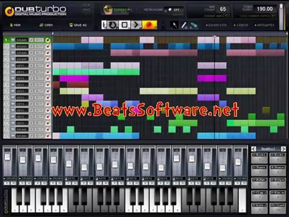 Could You Be Loved ReMiX Bob Marley ReFiX on DUBturbo - INSANE 190bpm