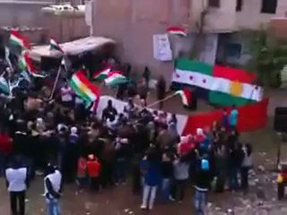 فري برس   جمعة التدويل مطلبنا أن تنصروا الله ينصركم ديرك المالكية الحسكة 6 1 2012