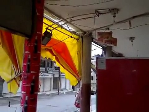 فري برس ريف دمشق الزبداني ريف دمشق قصف المنازل والبيوت 08 01 2012