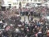 فري برس   وداع الشهيد المجند مصطفى سيد عيسى مدينة ادلب