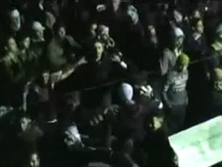 فري برس   مسائية حاشدة حي برزة بدمشق رسائل للجامعة العربية 8 1 2012