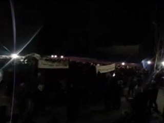 فري برس   ريف دمشق   حرستا عزاء الشهداء 8 1 2012 ج2