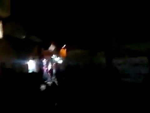 فري برس مسائية حي القدم بدمشق خرجت من الجامع الكبير 8 1 2012