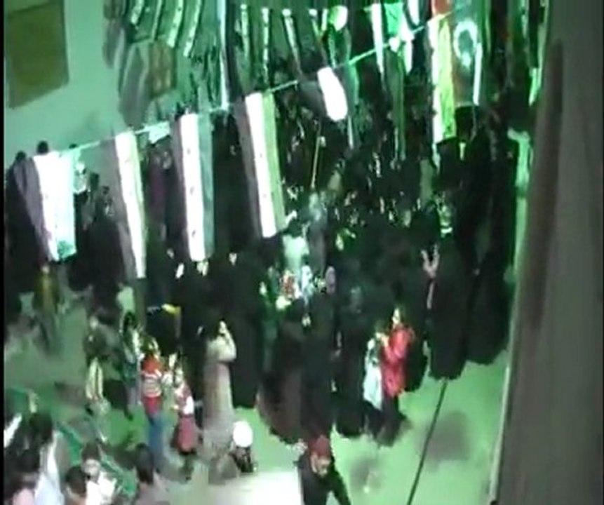 حماه - حي الحميدية - مسائية مع مشاركة نسائية - لن يتوقف...