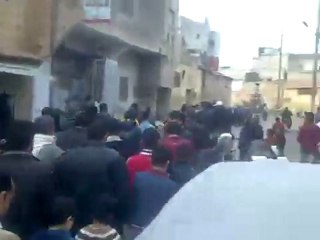 فري برس   حلب   الأتارب    مظاهرة تنديدا بالخطاب 10 1 2012 ج2