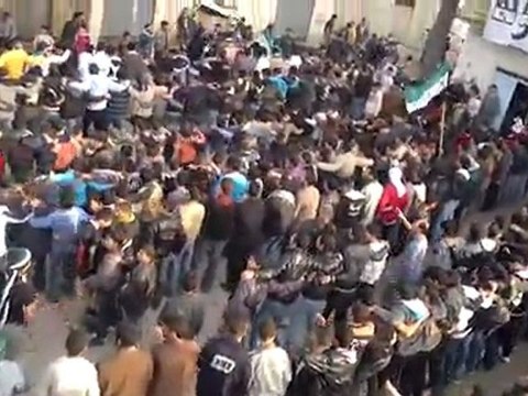 فري برس مظاهرة الحولة المحتلة تلذهب ماتت قلوب الجيش 10 1 2012