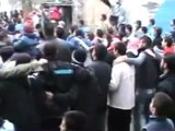 فري برس   حمص باب الدريب تحت الماذنتين مظاهرات في جمعة دعم الجيش الحر 13 1 2012
