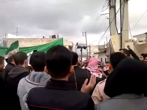 فري برس حلب كفرنوران جمعة دعم الجيش الحر 13 1 2012 ج1