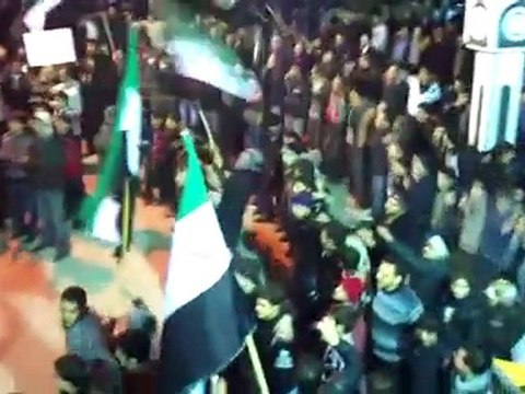 فري برس ريف دمشق عربين مسائية أربعاء نصرة الزبداني وحمص 18 1 2012