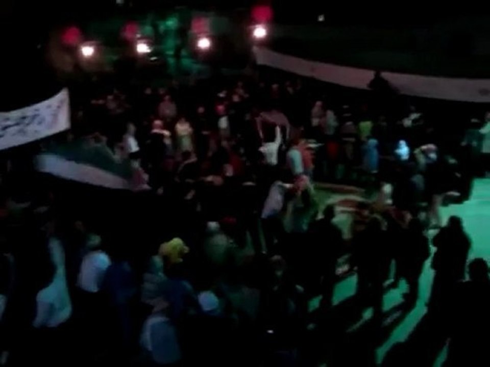 فري برس   حماة حي طريق حلب مسائية 19 01 2012 ج1